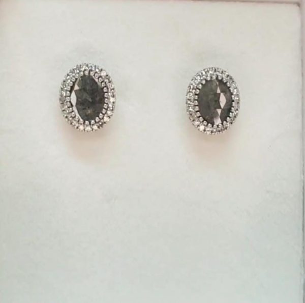 aretes dimante antique